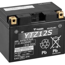 Yuasa battery YTZ12S Wet Charged (cargada y activada)