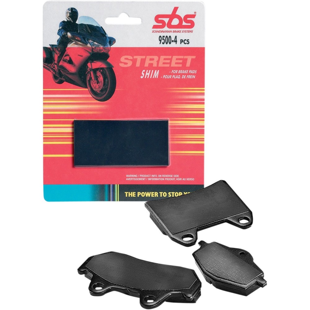 Aislante térmico y anti ruido SBS para freno moto