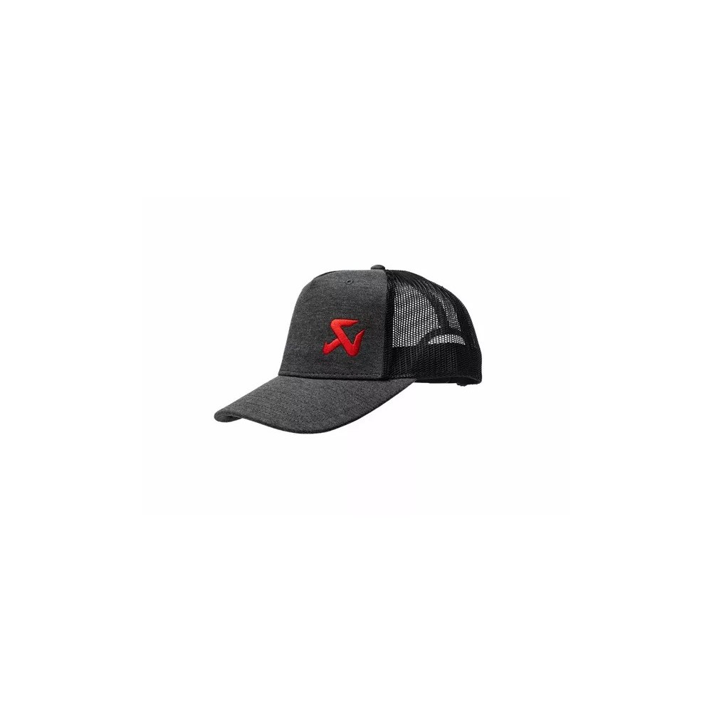 Gorra trucker con logo Akrapovic