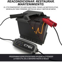 CTEK CT5 Powersport,Cargador De Batería LiFePO4 YAMAHA TMAX