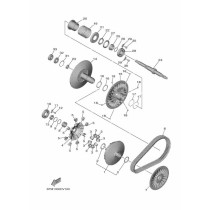 Muelle embrague original yamaha t max 560